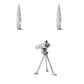 Foto prodotto per diorami e modellismo 3: Equipaggiamento militare per diorama: cannone anticarro con due munizioni (Ref. 1901D)
