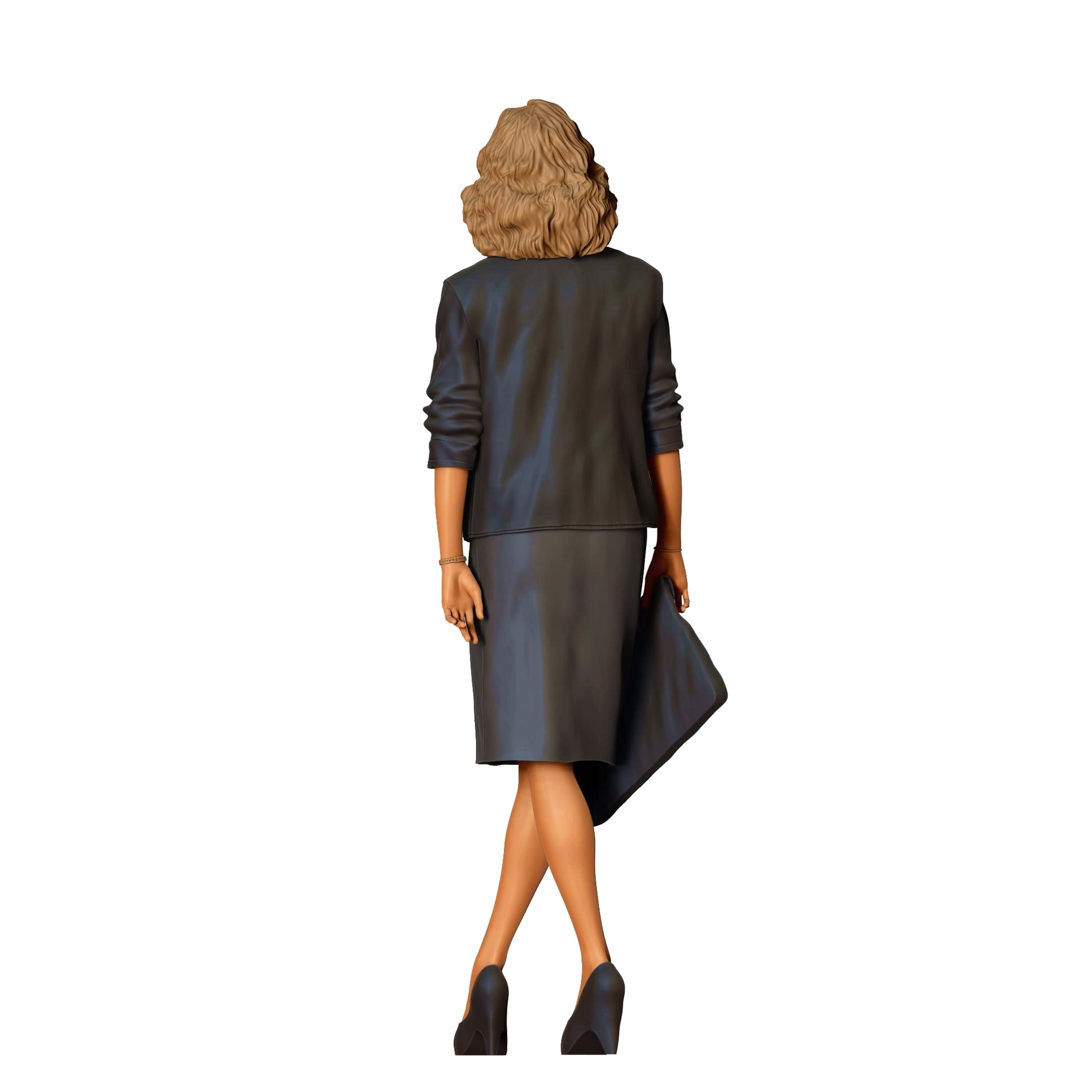 Produktfoto Diorama und Modellbau Miniatur Figur: Attraktive Frau - Ausbilderin mit Mappe