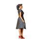 Produktfoto Diorama und Modellbau Miniatur Figur: Frau in Kleid - Rockabilly Style Rock n Roll
