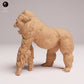 Produktfoto Tier Figur Diorama, Modellbau: 0: Dschungel Tier Figur: Aggressiver Östlicher Flachlandgorilla – Silberrücken (Ref 25_07_07)