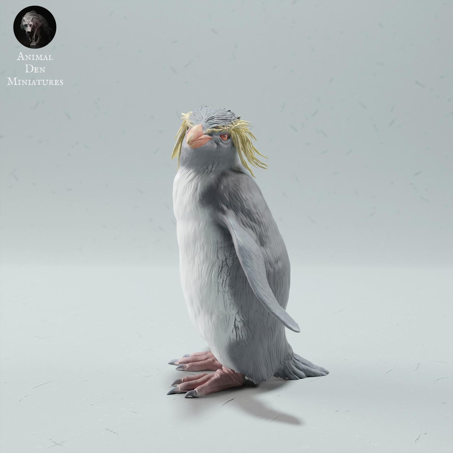 Produktfoto Tier Figur Diorama, Modellbau: 0: Meerestier Figur: Felsenpinguin – Rockhopper (Ref 01_01_64)