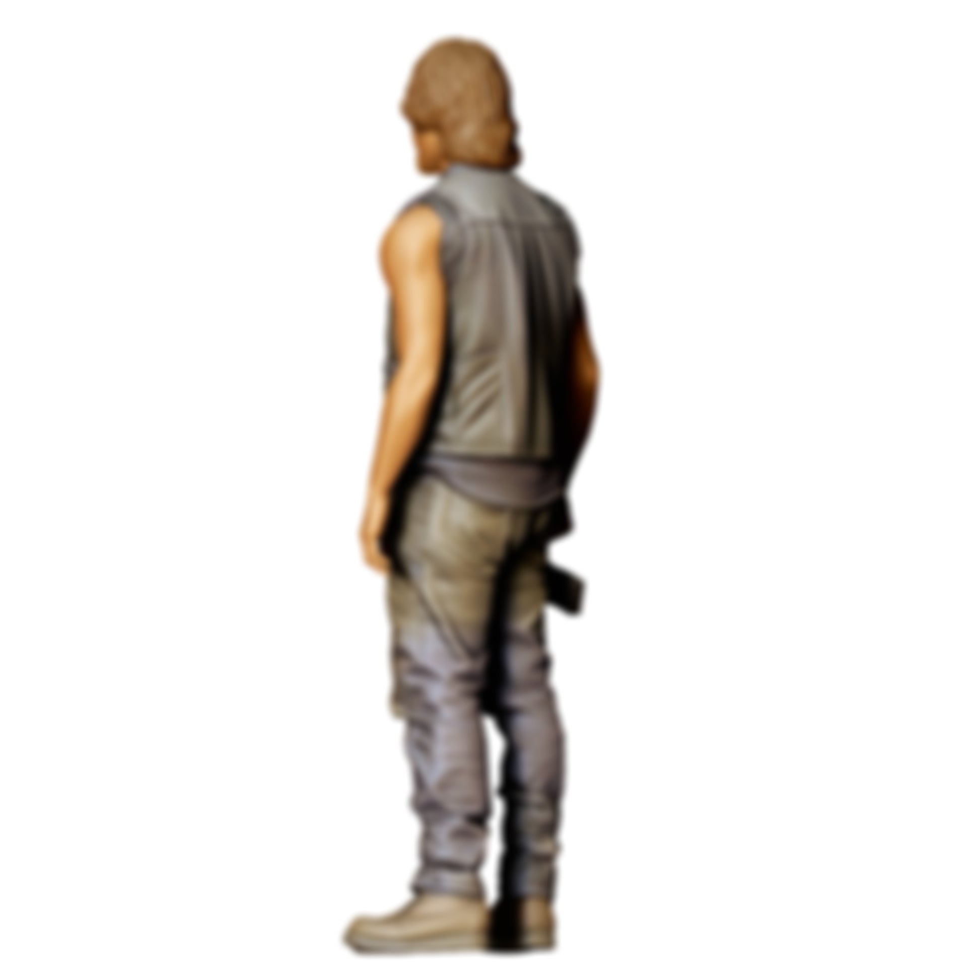 3DP Miniatures 2: Stehende Figur: Mann mit ärmelloser Weste & Gewehr (Ref. Nr. 492)