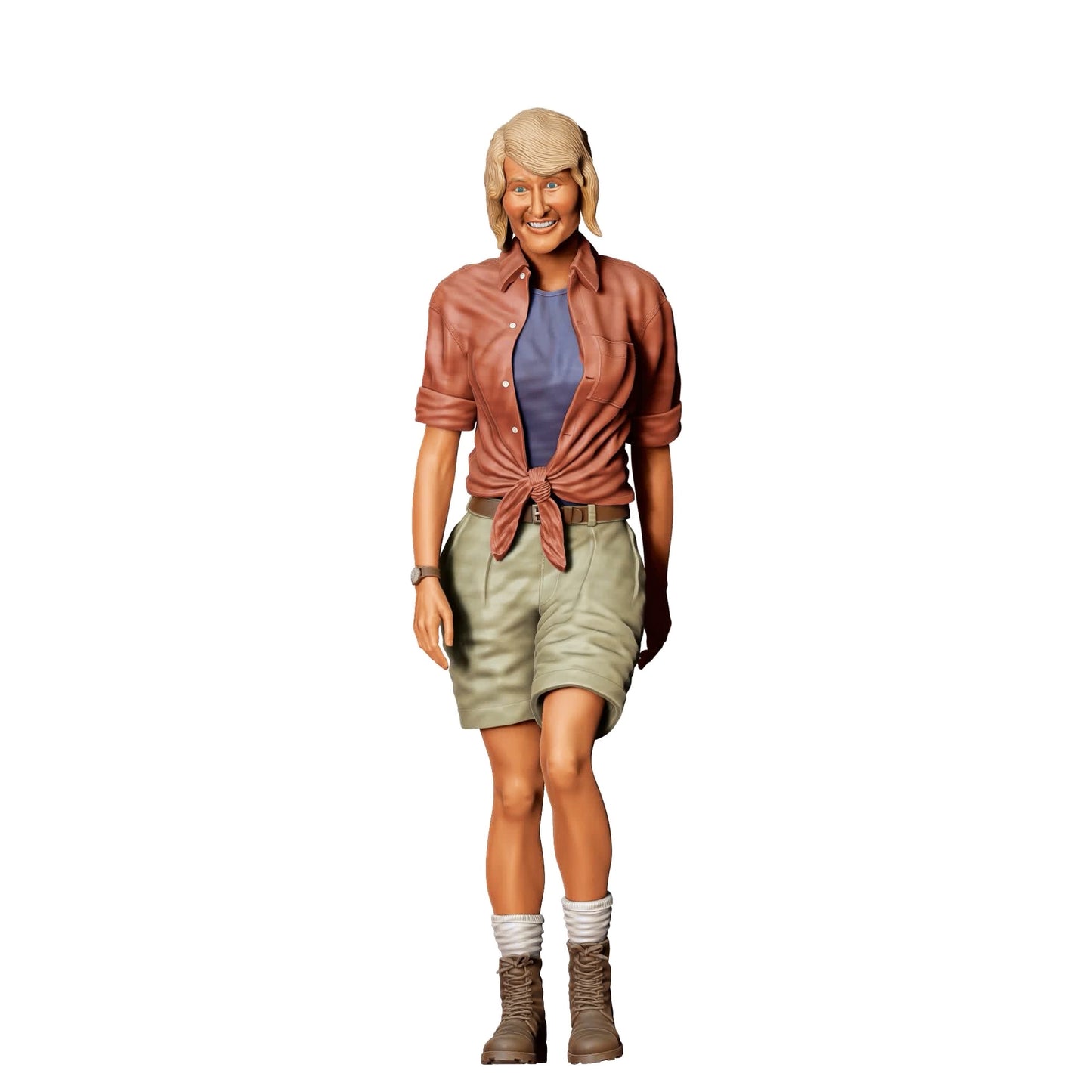 Diorama Modellbau Produktfoto 0: Junge Frau - Abenteurerin und Botanikerin (Ref. Nr. 334)