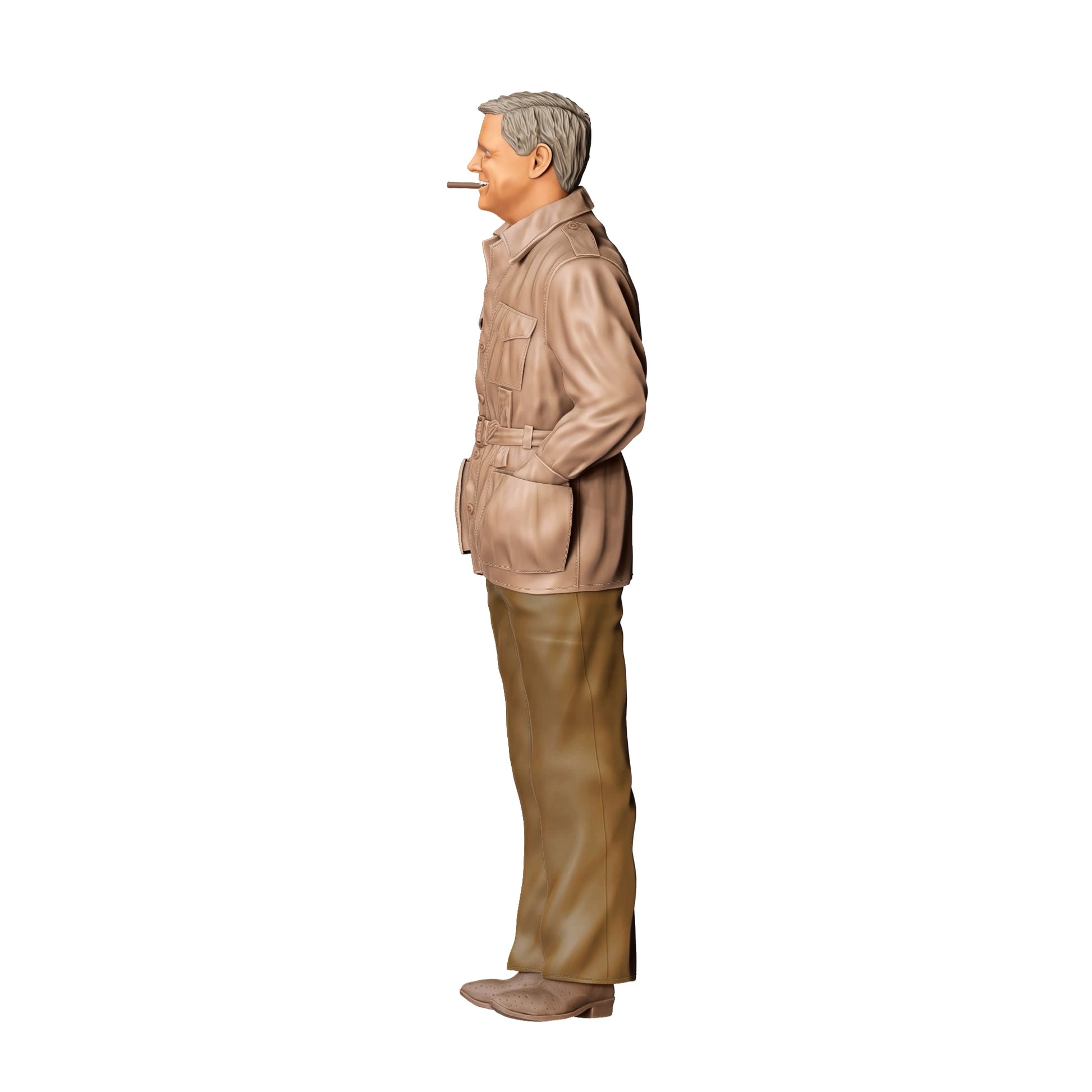 Produktfoto Diorama und Modellbau Miniatur Figur: Alltags Helden: Mann in Lederjacke