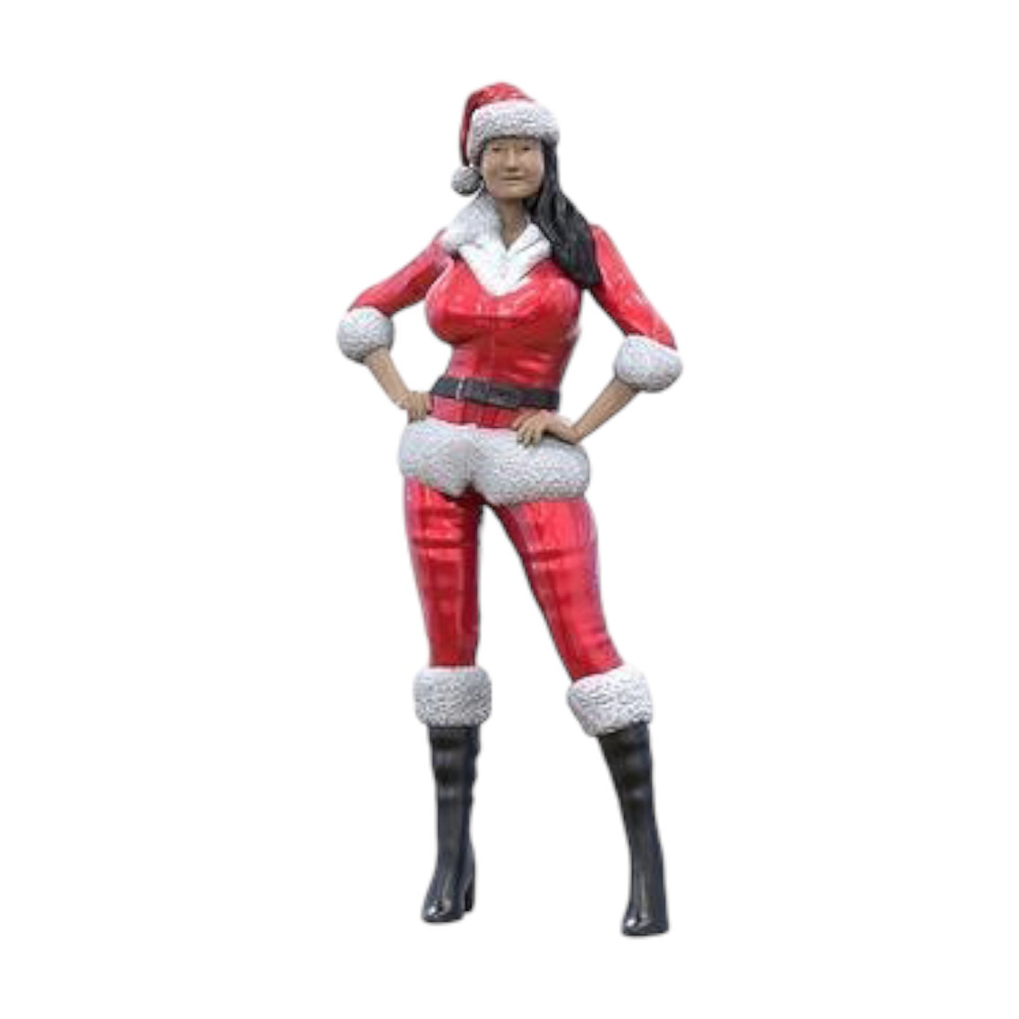 Produktfoto  0: Weihnachtsfrau: Weibliche Santa Claus an Weihnachten