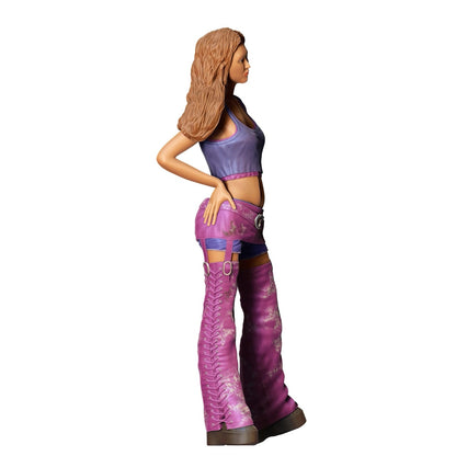Produktbild 3 von 6: Miniatur Figur: Frau mit Top und langer Hose (Nr. 280)