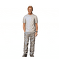Homme avec chemise et jean (Réf n°282)