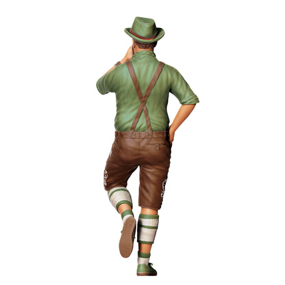 Produktbild 3 von 4: Miniatur Figur Oktoberfest: Wiesen Gäste: Mann mit traditionellem Outfit und Bier Krug (Nr. 289)