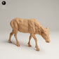 Produktfoto Tier Figur Diorama, Modellbau: 0: Wildtier Figur: fressende Rocky-Mountain-Wapiti-Kuh (Ref 25_06_01)
