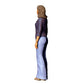 Diorama Modellbau Produktfoto 0: Stehende Frau in Freizeitkleidung – neutrale Pose mit langen Haaren (Ref. Nr. 400)