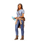 Diorama Modellbau Produktfoto 0: Frau mit Wasserflasche – Figur in sportlicher Freizeitkleidung und Tasche (Ref. Nr. 421)