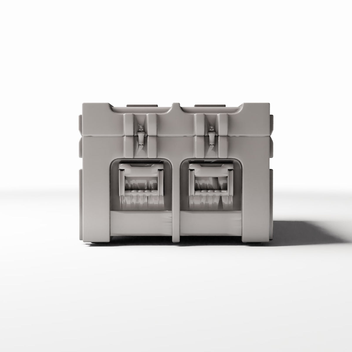 Zdjęcie produktu do modelarstwa dioramowego 2: Diorama - magazynowanie i transport: wojskowa skrzynia transportowa typu D (Ref. 349D)