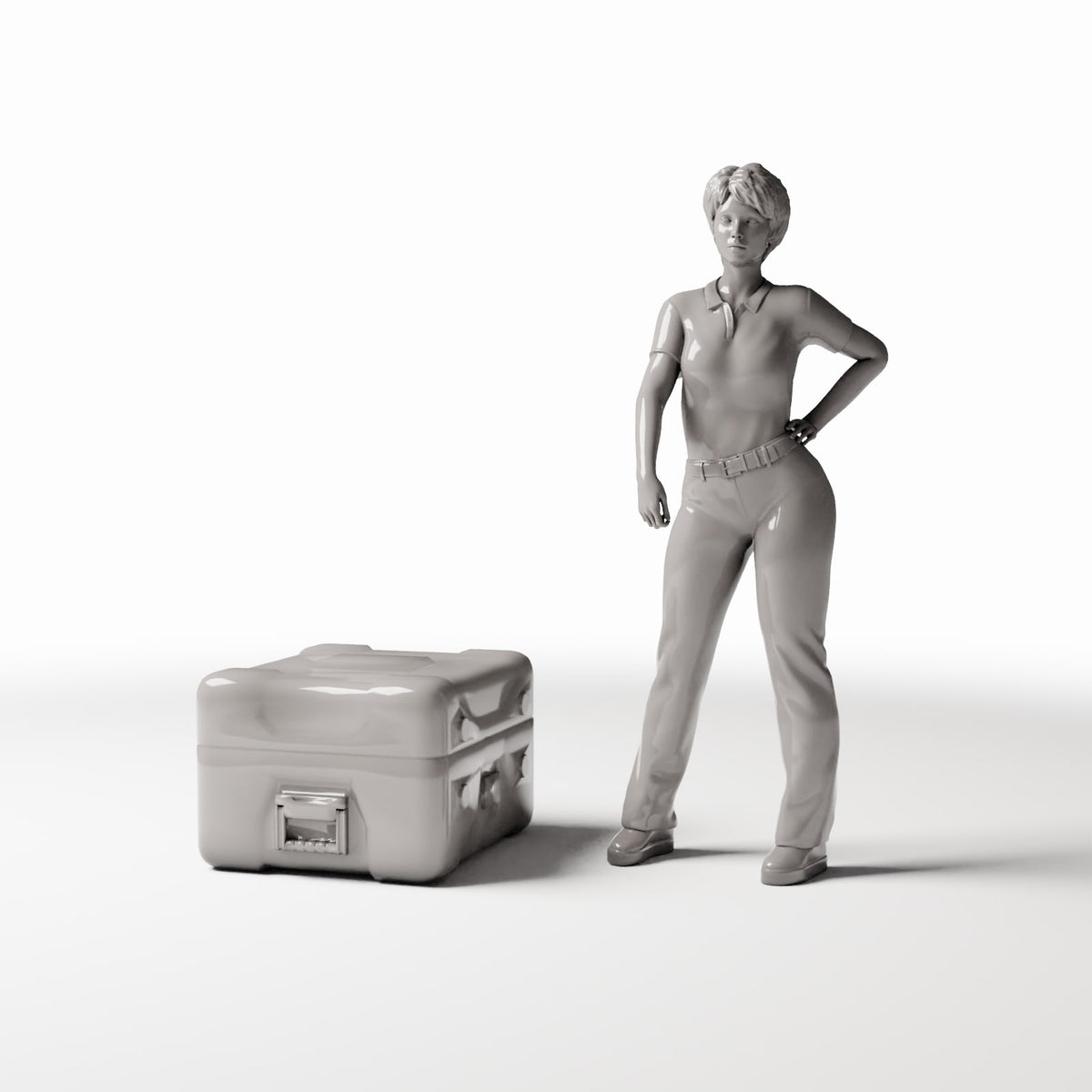 Modelarstwo dioramowe — zdjęcie produktu 1: diorama magazynowa: wojskowa skrzynia transportowa typu E (Ref. 365D)