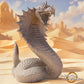 Produktfoto Tabletop 28mm The Printing Goes Ever On (TPGEO)  0: Gigantische Schlange: Schrecken der Wüste  - Tiere und Monster aus der Wüste