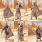 Produktfoto Tabletop 28mm The Printing Goes Ever On (TPGEO)  0: Krieger des Ostens 2: Wüstenmenschen mit Bogen, Speer und Schwert - Orientalische Nomaden der Wüste