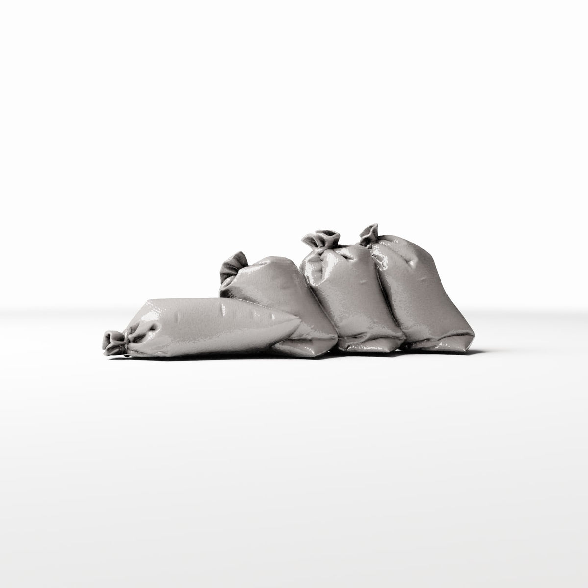 Foto del prodotto di modellismo per diorama 3: Diorama militare: barriera di sacchi di sabbia per postazioni (Rif. 392D)