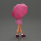 Diorama modellismo foto prodotto 2: figura femminile diorama in cardigan aperto e pantaloni corti con ombrello (Rif. Nr. A92)