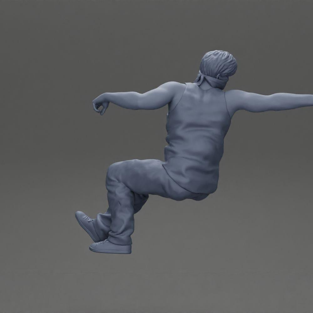 Diorama Modelismo Foto do Produto 9: Miniatura de Diorama: Gangster mascarado sentado com pistola no carro (Ref Nr. A116)