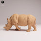 Produktfoto Tier Figur Diorama, Modellbau: 0: Wildtier Figur: fressendes Nördliches Weißes Nashorn – vorgefertigt (Ref 25_07_01)