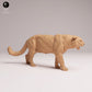 Produktfoto Tier Figur Diorama, Modellbau: 0: Wildtier Figur: Amur Leopard – brüllend (Ref 25_07_04)