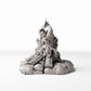 Diorama Modellbau Produktfoto 0: Diorama Gelände: Lagerfeuer mit Steinring (Ref. 429D)