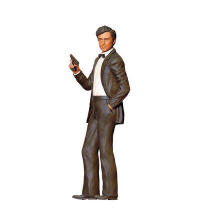 Diorama modelarski zdjęcie produktu 0: Tajny agent w garniturze z pistoletem E (Nr ref. 370)