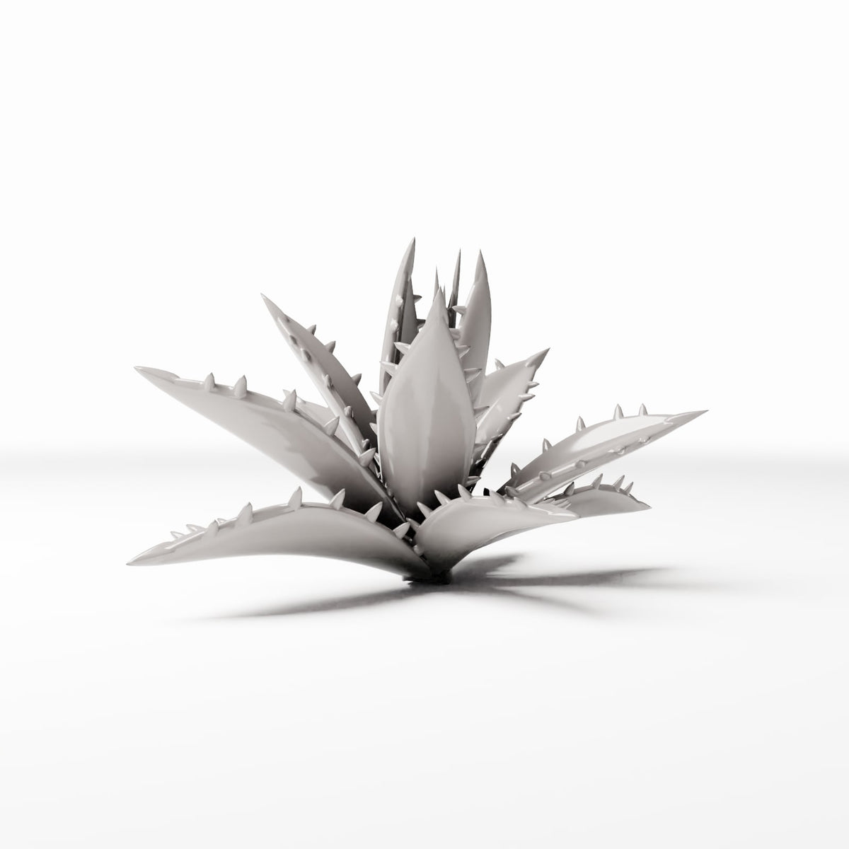 Diorama Modellbau Produktfoto 2: Diorama Pflanzen: Agave mit Blattrosette (Ref. 515D)