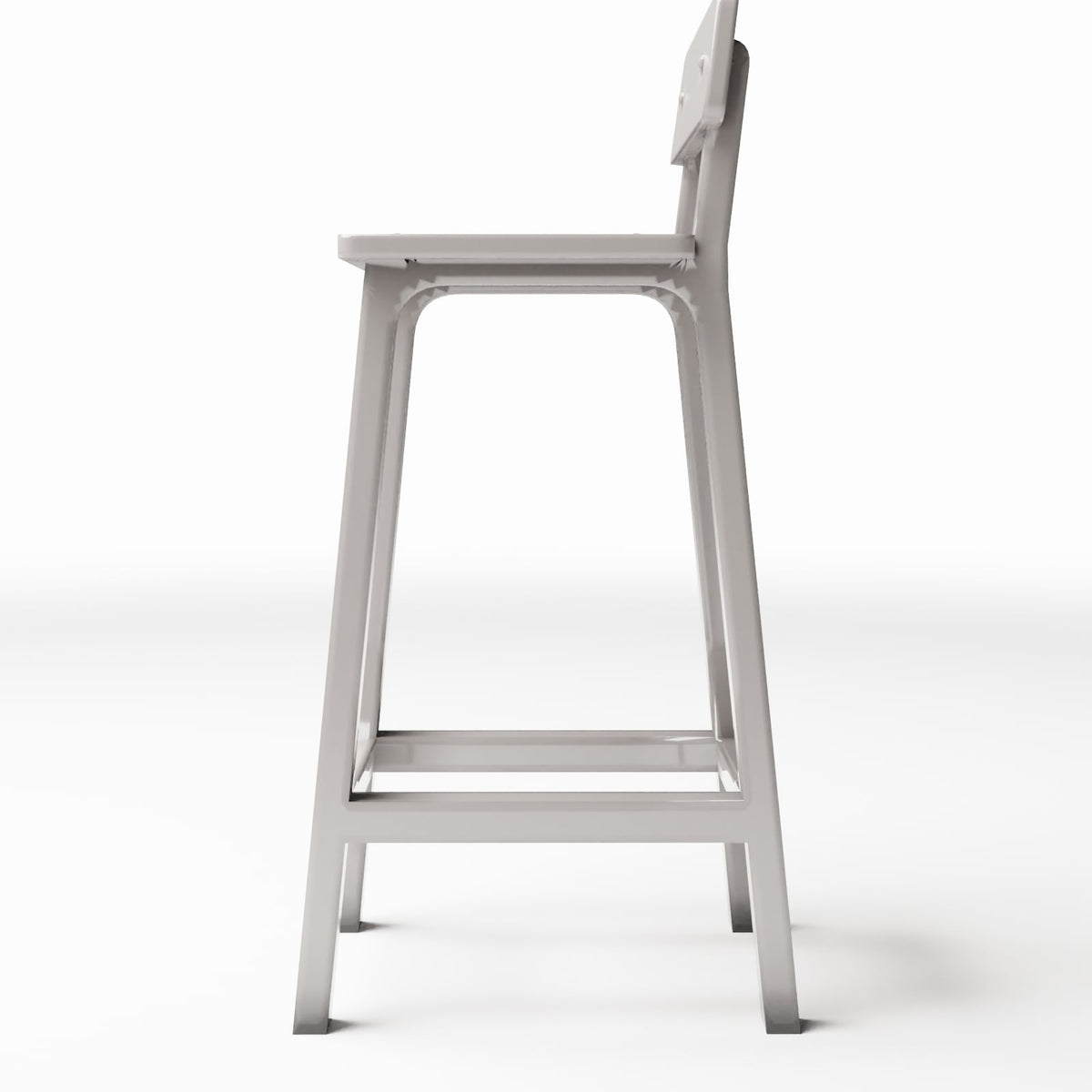 Foto prodotto per diorami e modellismo 2: Arredo per diorami: sgabello da bar con seduta quadrata (Ref. 656D)