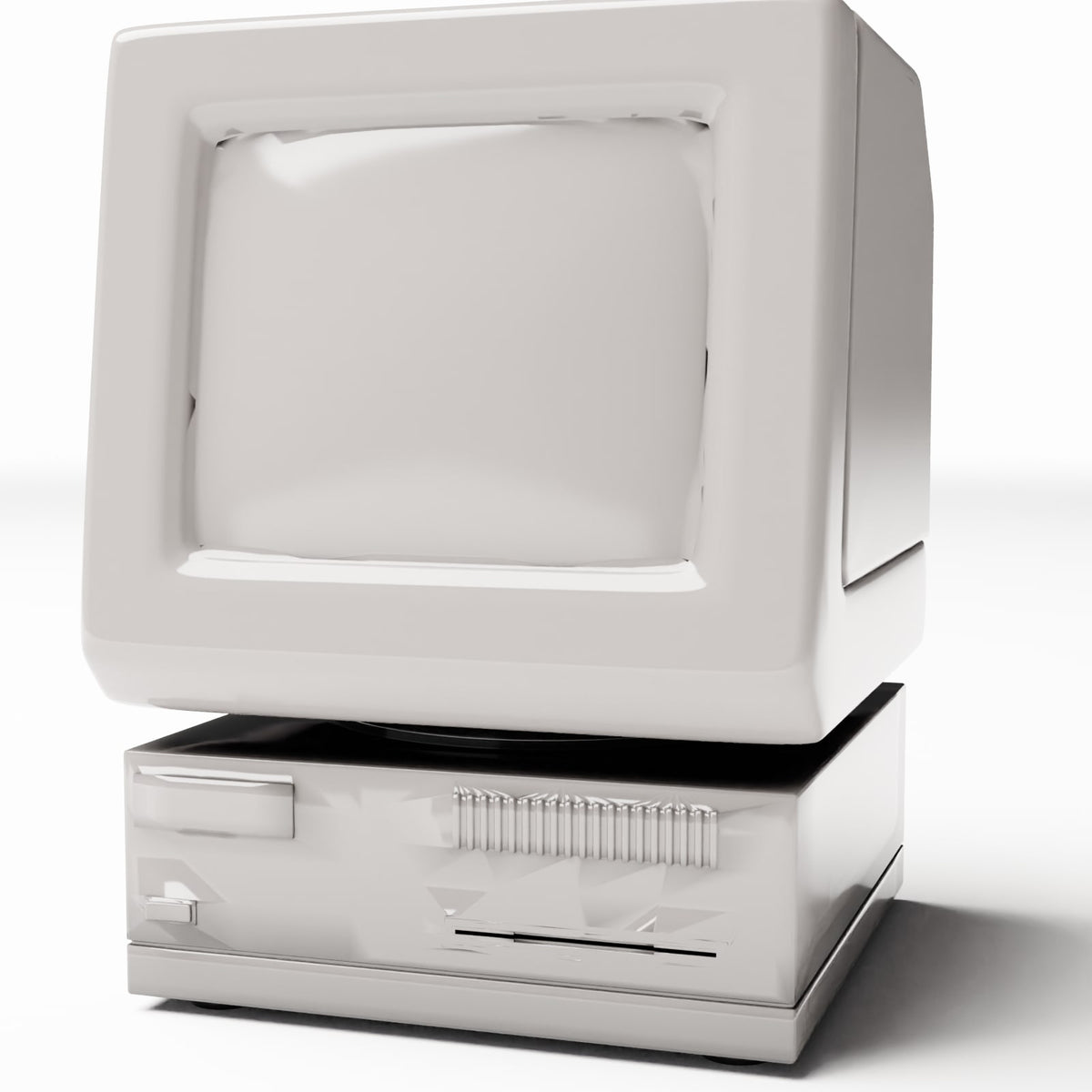 Foto prodotto per diorami e modellismo 0: Arredo per diorami: computer degli anni '90 (Ref. 689D)