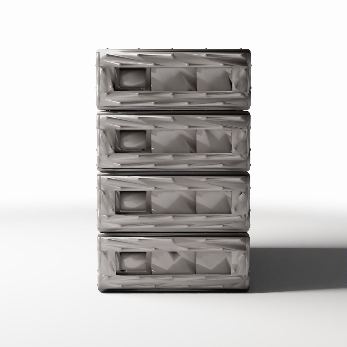Foto prodotto per diorami e modellismo 2: Magazzino per diorama: pila di casse di legno (Ref. 696D)