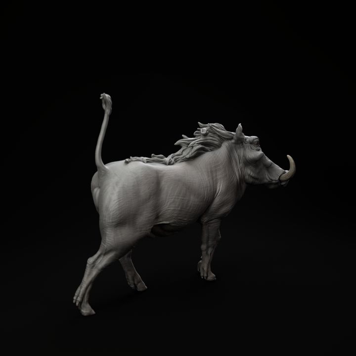 Produktfoto Tierfigur Animal Den Miniatures 3: Wildtier Tierfigur: Afrikanisches Warzenschwein (25_08_13)