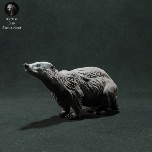Φωτογραφία προϊόντος φιγούρας ζώου Animal Den Miniatures 0: Φιγούρα άγριου ζώου: Ευρωπαϊκός ασβός (22_11_08)