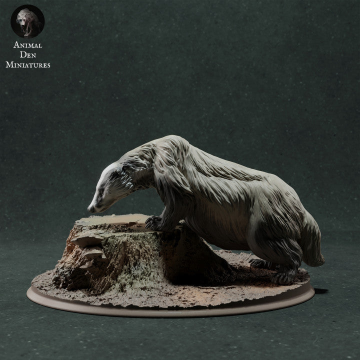Produktfoto Tierfigur Animal Den Miniatures 0: Wildtier Tierfigur: Europäischer Dachs - schnüffelnd (22_11_09)
