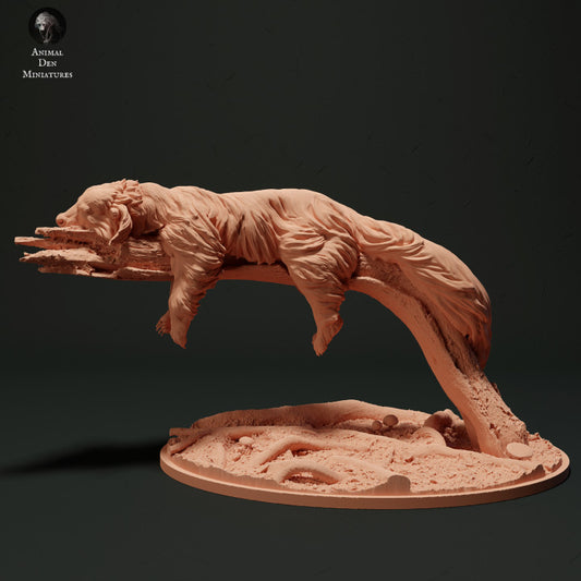 Φωτογραφία προϊόντος ζωικής φιγούρας Animal Den Miniatures 0: Άγρια ζωική φιγούρα: Binturong - κοιμισμένο (23_05_06)