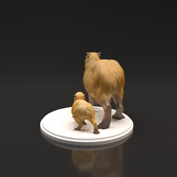 Produktfoto Tierfigur Animal Den Miniatures 2: Wildtier Tierfigur: Wasserschweine (22_06_05)