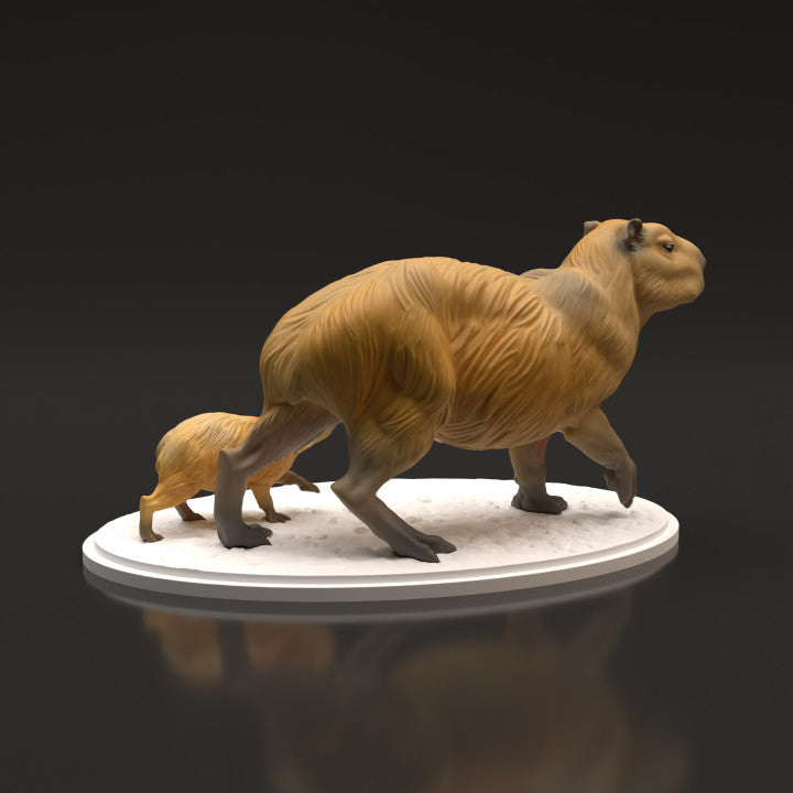 Produktfoto Tierfigur Animal Den Miniatures 3: Wildtier Tierfigur: Wasserschweine (22_06_05)