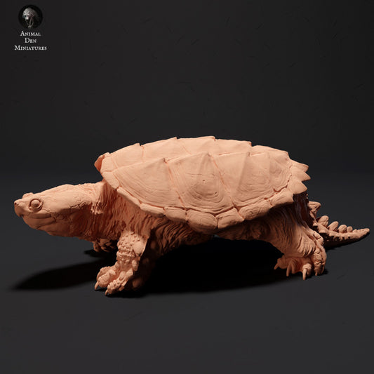 Produktfoto Tier Figur Diorama, Modellbau: 0: Schnappschildkröte gehend: Tiere des Nordens
