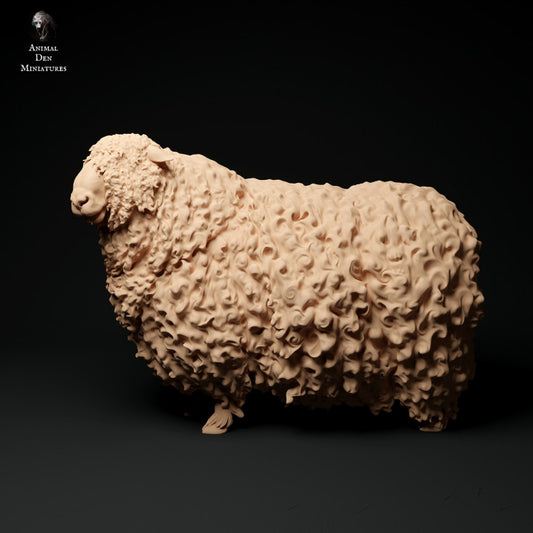 Produktfoto Tier Figur Diorama, Modellbau: 0: Bauernhof Tier Figuren: Schaf - stehendes Schaf 3