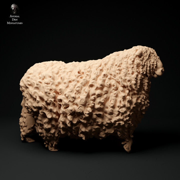 Produktfoto Tier Figur Diorama, Modellbau: 0: Bauernhof Tier Figuren: Schaf - gehendes Schaf 2