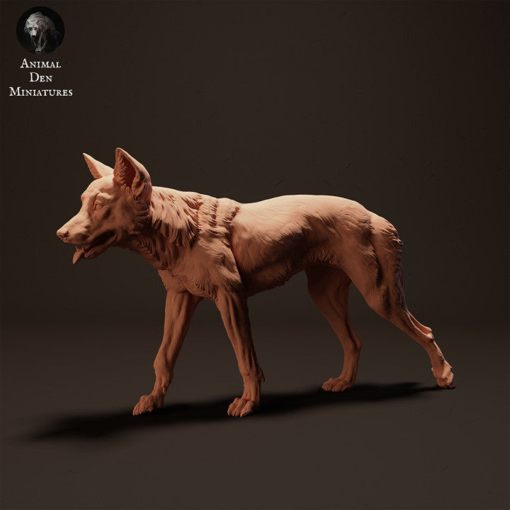 Produktfoto Tierfigur Animal Den Miniatures 0: Wildtier Tierfigur: Dingo - laufend (23_04_07)