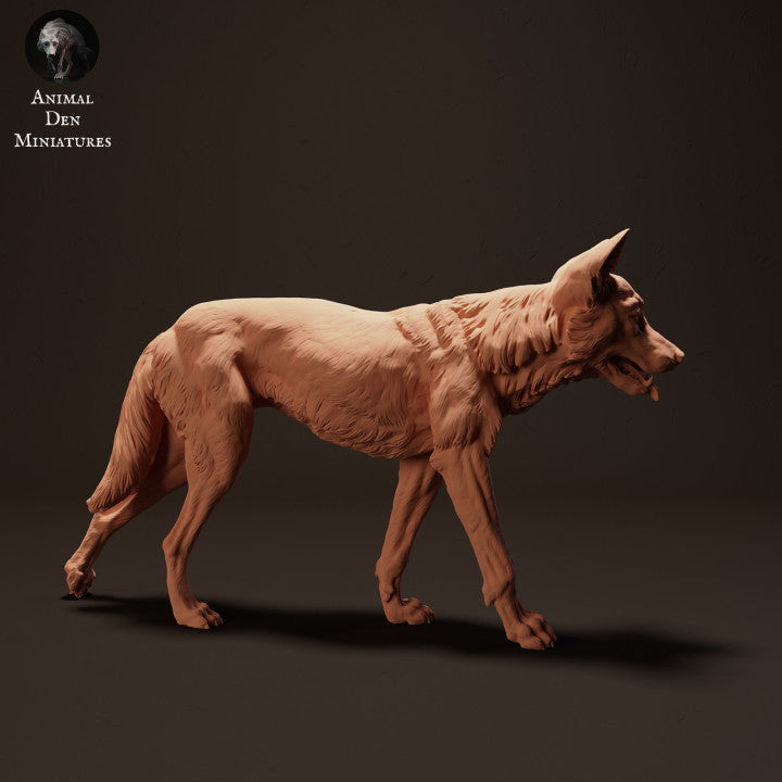 Produktfoto Tierfigur Animal Den Miniatures 1: Wildtier Tierfigur: Dingo - laufend (23_04_07)