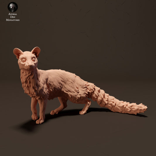 Produktfoto Tier Figur Diorama, Modellbau: 0: Ginsterkatze/ Genet: Tiere aus Afrika