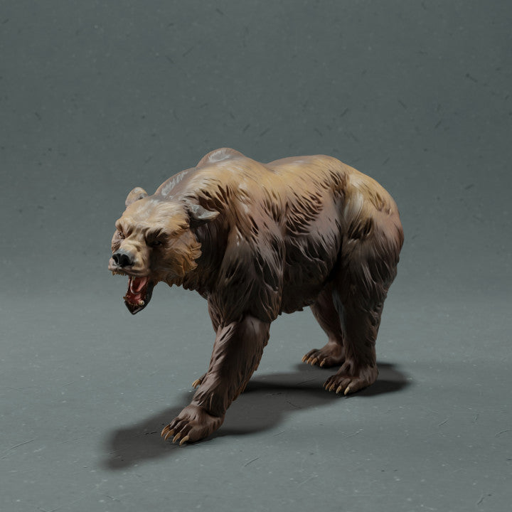 Produktfoto Tierfigur Animal Den Miniatures 0: Wildtier Tierfigur: Grizzlybär (22_10_17)