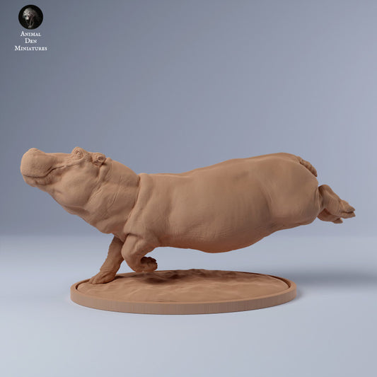 Produktfoto Tier Figur Diorama, Modellbau: 0: Hippo/ Flusspferd Weibchen schwimmend: Tiere aus Afrika
