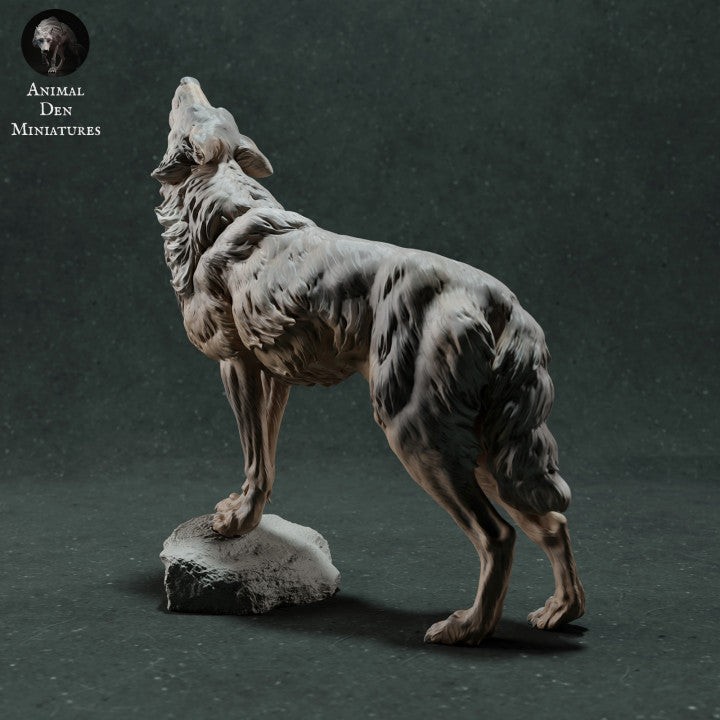 Produktfoto Tierfigur Animal Den Miniatures 2: Wildtier Tierfigur: Iberischer Wolf - heulend (22_11_12)