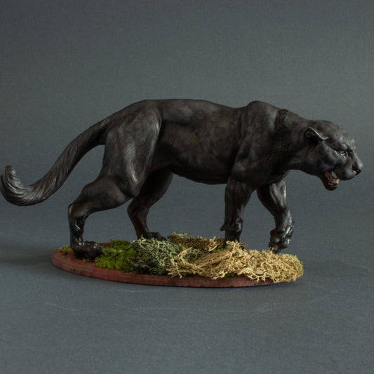 Produktfoto Tierfigur Animal Den Miniatures 0: Wildtier Tierfigur: Schwarzer Panther - Jaguar (22_06_04)