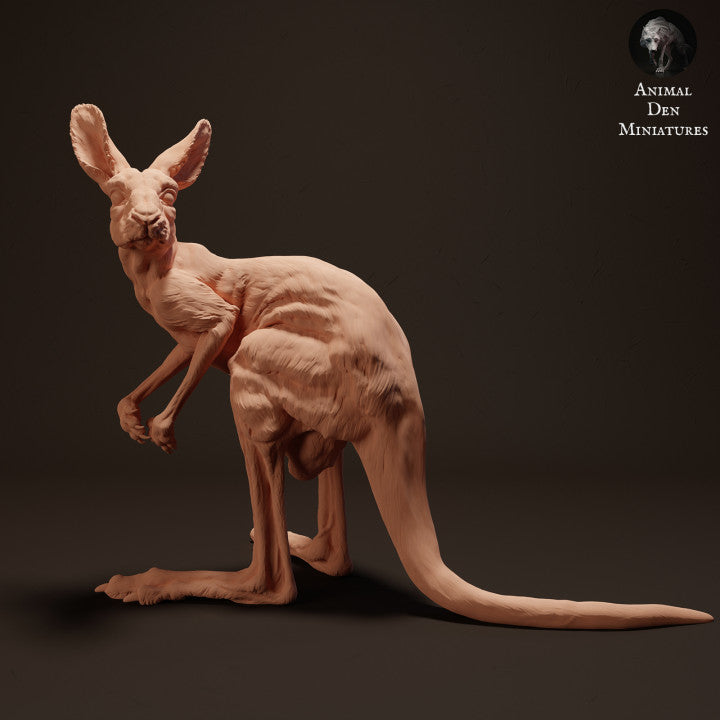 Produktfoto Tierfigur Animal Den Miniatures 0: Wildtier Tierfigur: Junges Rotes Riesenkänguru (23_04_05)