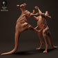Produktfoto Tierfigur Animal Den Miniatures 1: Wildtier Tierfigur: Rote Riesenkängurus im Kampf (23_04_10)