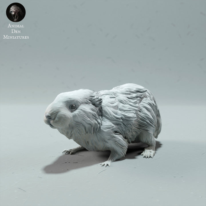 Zdjęcie produktu figurki zwierzęcej Animal Den Miniatures 0: Figurka zwierzęcia polarnego: leming obrożny (22_12_15)