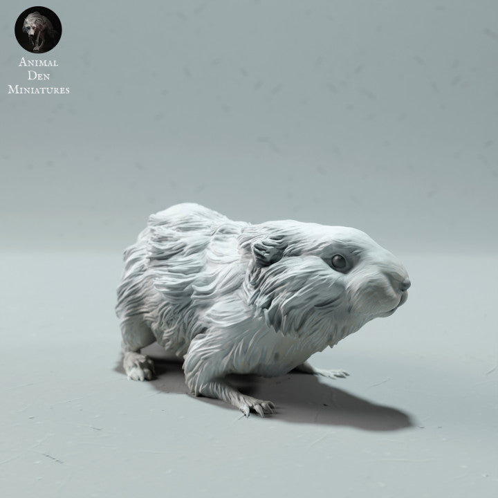 Zdjęcie produktu figurki zwierzęcia Animal Den Miniatures 1: Polarne zwierzę - figurka: leming obrożny (22_12_15)
